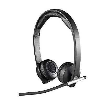 Logitech H820e Casque sans Fil Oreillettes Stéréo avec Micro Antiparasites, USB, Commandes Intégrées, Témoin Lumineux, PC/Mac/Portable Noir Logitech H820e Casque sans Fil Oreillettes Stéréo avec Micro Antiparasites, USB, Commandes Intégrées, Témoin Lumineux, PC/Mac/Portable Noir