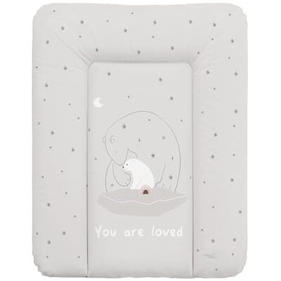 Ceba Baby Polar Bears Matelas à langer, souple, 50 x 70 cm, pour supports solides, basique, certifié Öko-Tex Standard 100 Ceba Baby Polar Bears Matelas à langer, souple, 50 x 70 cm, pour supports solides, basique, certifié Öko-Tex Standard 100