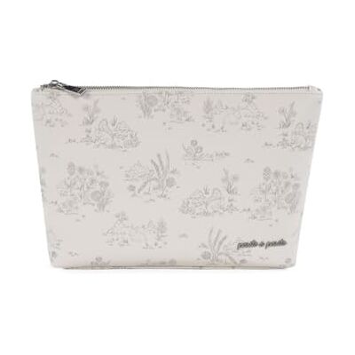 Pasito a Pasito Trousse toile de Jouy Cream Pasito a Pasito Trousse toile de Jouy Cream