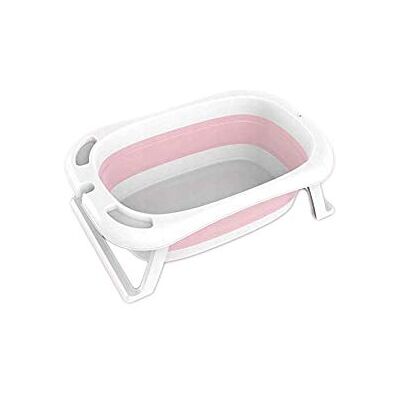 nice life Pliable pour un enfant, baignoire pliable pour bébé, gain de place, pratique à utiliser (rose) nice life Pliable pour un enfant, baignoire pliable pour bébé, gain de place, pratique à utiliser (rose)