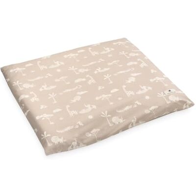 Julius Zöllner Housse pour matelas à langer en coton bio Motif Jungle Dream Taille 85 x 75 cm Julius Zöllner Housse pour matelas à langer en coton bio Motif Jungle Dream Taille 85 x 75 cm
