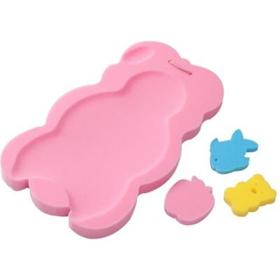 Huyeruie Éponge de bain – Tapis de bain Coussin de bain Tapis de bain antidérapant Éponge antidérapante confortable pour fête prénatale Fournitures de soins pour bébé Coussin de Huyeruie Éponge de bain – Tapis de bain Coussin de bain Tapis de bain antidérapant Éponge antidérapante confortable pour fête prénatale Fournitures de soins pour bébé Coussin de