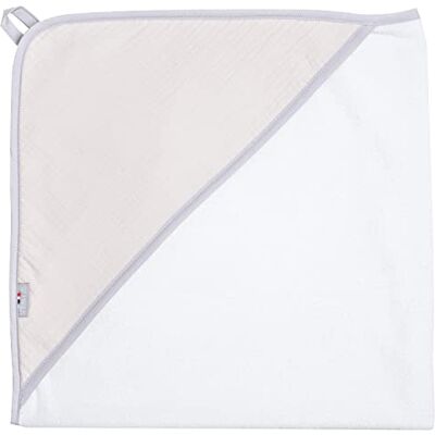 Sevira Kids Cape de bain en gaze de coton, Jeanne Sevira Kids Cape de bain en gaze de coton, Jeanne