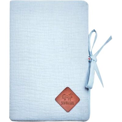 Sevira Kids Protège carnet de santé en gaze de coton, Jeanne Made in France Sevira Kids Protège carnet de santé en gaze de coton, Jeanne Made in France