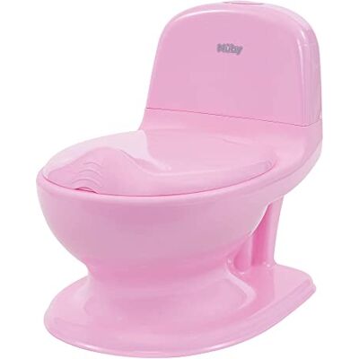 Nuby Training Toilet - rosa - 18M+ Kleinkinder - Training Toilet Nuby Training Toilet - rosa - 18M+ Kleinkinder - Training Toilet