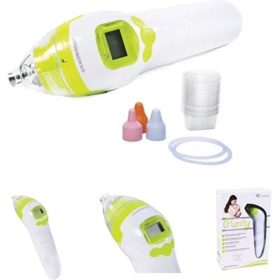 Cangaroo Aspirateur nasal électrique 3 embouts forme ergonomique Cangaroo Aspirateur nasal électrique 3 embouts forme ergonomique