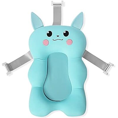 SONARIN Coussin de Baignoire pour Bébé,Siège de Bain pour Nouveau-Né Nourisson Baignoire Coussin Tapis de Baignoire Antidérapant pour Bébé Support de Siège de Bain pour Bébé Confortable(Bleu) SONARIN Coussin de Baignoire pour Bébé,Siège de Bain pour Nouveau-Né Nourisson Baignoire Coussin Tapis de Baignoire Antidérapant pour Bébé Support de Siège de Bain pour Bébé Confortable(Bleu)