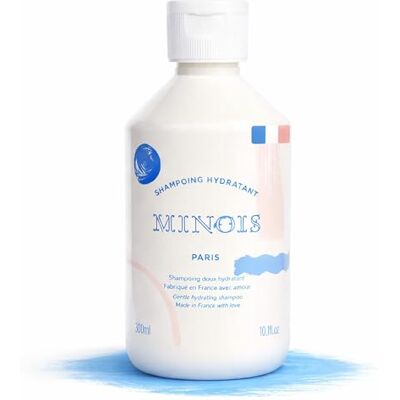 MINOIS Paris Shampoing Enfant Sans Sulfate & Silicone Tout Type de Cheveux Facilite le Coiffage, Nettoie, Hydrate 98% Ingrédients d’Origine Naturelle – Fleur d’Oranger – Made in France 300ML MINOIS Paris Shampoing Enfant Sans Sulfate & Silicone Tout Type de Cheveux Facilite le Coiffage, Nettoie, Hydrate 98% Ingrédients d’Origine Naturelle – Fleur d’Oranger – Made in France 300ML
