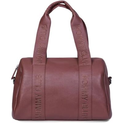 Childhome , Sac A Langer Bebe, Mommy Bag, Matelas a langer bebe Inclus, Nombreux Rangements, Attaches poussette, Bandoulière, Cuir Vegan, 22L, Mommy Club Signature, Marron Foncé Childhome , Sac A Langer Bebe, Mommy Bag, Matelas a langer bebe Inclus, Nombreux Rangements, Attaches poussette, Bandoulière, Cuir Vegan, 22L, Mommy Club Signature, Marron Foncé