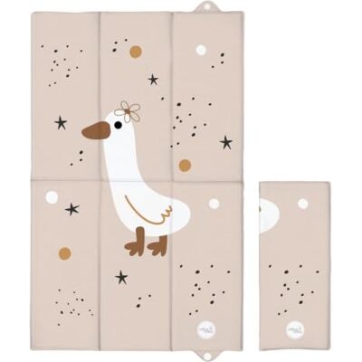 Ceba Baby Matelas à langer pliable 50 × 80 cm Matelas à langer de voyage pour les déplacements, Basic (Star Duck) Ceba Baby Matelas à langer pliable 50 × 80 cm Matelas à langer de voyage pour les déplacements, Basic (Star Duck)
