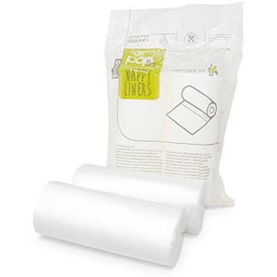 Close Pop-In Inserts jetables pour couches lavables à partir de 30 mois Blanc Close Pop-In Inserts jetables pour couches lavables à partir de 30 mois Blanc