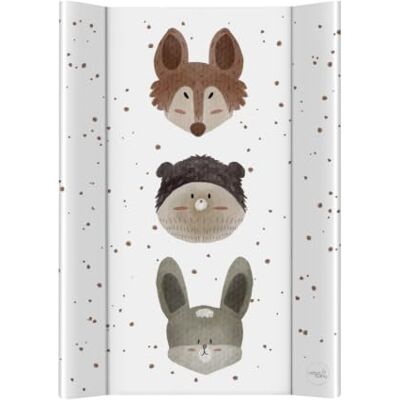 Ceba Baby Matelas à langer doux 50 x 70 cm – Tapis à langer profilé pour matelas solide Basic, certifié Oeko-Tex® Standard 100 (animaux mignons) Ceba Baby Matelas à langer doux 50 x 70 cm – Tapis à langer profilé pour matelas solide Basic, certifié Oeko-Tex® Standard 100 (animaux mignons)