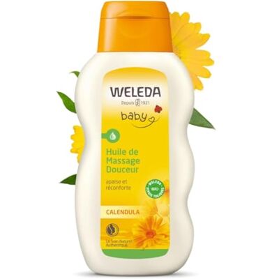 WELEDA Bosch Bébé Huile Massage Douceur 200 Ml, (Lot De 1) WELEDA Bosch Bébé Huile Massage Douceur 200 Ml, (Lot De 1)
