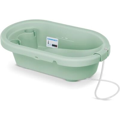 Foppapedretti Bath&co Bac avec réducteur ergonomique, de la naissance à 12 mois, Mint Foppapedretti Bath&co Bac avec réducteur ergonomique, de la naissance à 12 mois, Mint