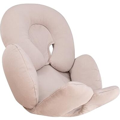 JYOKO Kids Réducteur Anti-Allergique Universel pour Nouveau né, Bebe, Enfant 100% Coton (Beige, Soutien de la tête et du corps, 2 Pièces) JYOKO Kids Réducteur Anti-Allergique Universel pour Nouveau né, Bebe, Enfant 100% Coton (Beige, Soutien de la tête et du corps, 2 Pièces)