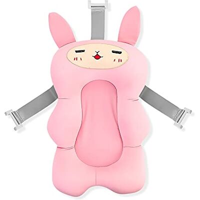 SONARIN Coussin de Baignoire pour Bébé,Siège de Bain pour Nouveau-Né Nourisson Baignoire Coussin Tapis de Baignoire Antidérapant pour Bébé Support de Siège de Bain pour Bébé Confortable(Rose) SONARIN Coussin de Baignoire pour Bébé,Siège de Bain pour Nouveau-Né Nourisson Baignoire Coussin Tapis de Baignoire Antidérapant pour Bébé Support de Siège de Bain pour Bébé Confortable(Rose)
