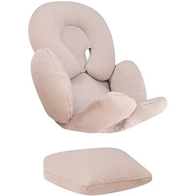 JYOKO Kids Réducteur Anti-Allergique Universel pour Nouveau né, Bebe, Enfant 100% Coton (Beige, Soutien de la tête, corps et du dos, 3 Pièces) JYOKO Kids Réducteur Anti-Allergique Universel pour Nouveau né, Bebe, Enfant 100% Coton (Beige, Soutien de la tête, corps et du dos, 3 Pièces)