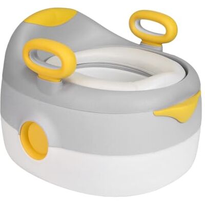 LANTUS Pot Bebe Toilette Portable, Pot Pliable pour Voyage, Mini Toilette pour Enfants, Pratiques, Idéal Pour Déplacements, Garçons et Filles,34 x 39 x 27 cm (Gris) LANTUS Pot Bebe Toilette Portable, Pot Pliable pour Voyage, Mini Toilette pour Enfants, Pratiques, Idéal Pour Déplacements, Garçons et Filles,34 x 39 x 27 cm (Gris)