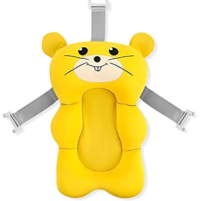 SONARIN Coussin de bain pour bébé,Tapis de bain pour bébé nouveau coussin de support antidérapant respirant pour baignoire enfant tapis de baignoire siège de coussin de douche (jaune) SONARIN Coussin de bain pour bébé,Tapis de bain pour bébé nouveau coussin de support antidérapant respirant pour baignoire enfant tapis de baignoire siège de coussin de douche (jaune)