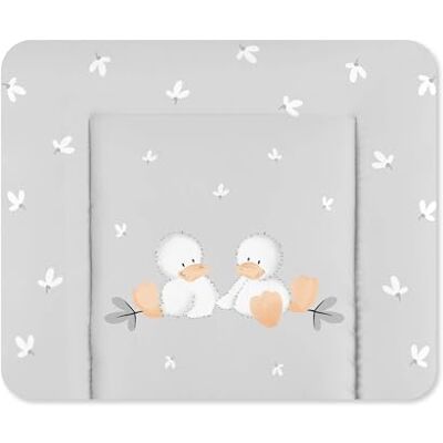 Julius Zöllner ® Softy Matelas à langer, souple, 75 x 75 cm, pour table à langer, pour bébé, film imperméable et lavable, fabriqué en Allemagne, certifié Oeko-Tex Standard 100, Quack Julius Zöllner ® Softy Matelas à langer, souple, 75 x 75 cm, pour table à langer, pour bébé, film imperméable et lavable, fabriqué en Allemagne, certifié Oeko-Tex Standard 100, Quack