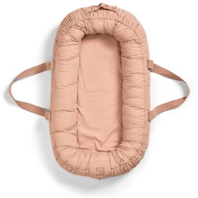 Elodie Details Babynest Nid douillet portable pour nouveau-né Cocon pour bébés et nourrissons Lit de voyage lavable 100% coton 78 x 45 cm Rose pâle Elodie Details Babynest Nid douillet portable pour nouveau-né Cocon pour bébés et nourrissons Lit de voyage lavable 100% coton 78 x 45 cm Rose pâle