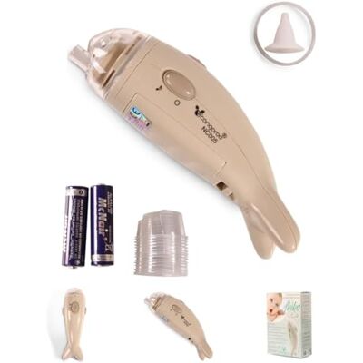 Cangaroo Aspirateur nasal électrique Akiko 15 embouts jetables Option musicale Cangaroo Aspirateur nasal électrique Akiko 15 embouts jetables Option musicale