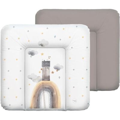 Ceba Baby Rainbow Home Matelas à langer, souple, 75 x 72 cm, pour supports solides, basique, certifié Öko-Tex Standard 100 Ceba Baby Rainbow Home Matelas à langer, souple, 75 x 72 cm, pour supports solides, basique, certifié Öko-Tex Standard 100