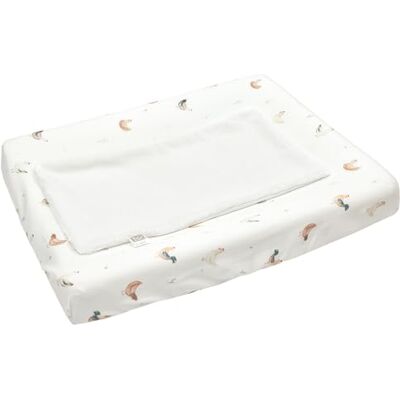 Sevira Kids Set housse de matelas à langer + tapis de change, GALLINA 70 x 50 cm Made in France 70 x 50 cm Sevira Kids Set housse de matelas à langer + tapis de change, GALLINA 70 x 50 cm Made in France 70 x 50 cm