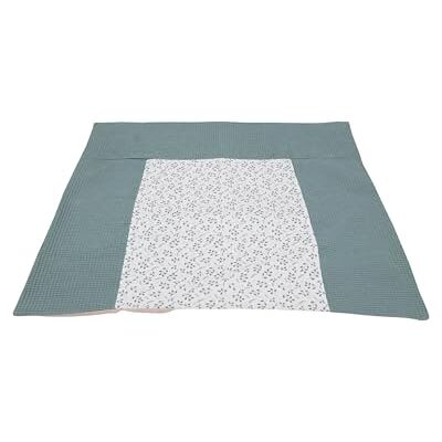 ULLENBOOM Housse de matelas à langer 75 x 85 cm vert floral (fabriqué en UE) – Housse amovible pour matelas à langer 85 x 75 cm, housse bébé pour matelas à langer en coton, housse pour table à langer ULLENBOOM Housse de matelas à langer 75 x 85 cm vert floral (fabriqué en UE) – Housse amovible pour matelas à langer 85 x 75 cm, housse bébé pour matelas à langer en coton, housse pour table à langer