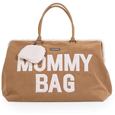 Childhome , Mommy Bag, Sac à Langer, Maternité, de voyage, Grande Contenance, Tapis Bandoulière Ajustable, Compartimenté, Poche Isotherme, Passage pour Valise, SUEDE Childhome , Mommy Bag, Sac à Langer, Maternité, de voyage, Grande Contenance, Tapis Bandoulière Ajustable, Compartimenté, Poche Isotherme, Passage pour Valise, SUEDE