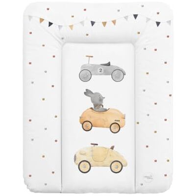 Ceba Baby Matelas à langer doux 50 x 70 cm – Matelas à langer pour matelas fixes, basique, Oeko-Tex® Standard 100 (Bunny Driver) Ceba Baby Matelas à langer doux 50 x 70 cm – Matelas à langer pour matelas fixes, basique, Oeko-Tex® Standard 100 (Bunny Driver)