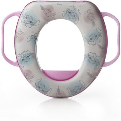 Stor DISNEY BABY Lilo & Stitch Réducteur WC Confortable avec Poignées Transition Facile pour Enfant À Partir De 10 Mois Adaptable Aux Toilettes Standard Facile À Nettoyer Stor DISNEY BABY Lilo & Stitch Réducteur WC Confortable avec Poignées Transition Facile pour Enfant À Partir De 10 Mois Adaptable Aux Toilettes Standard Facile À Nettoyer