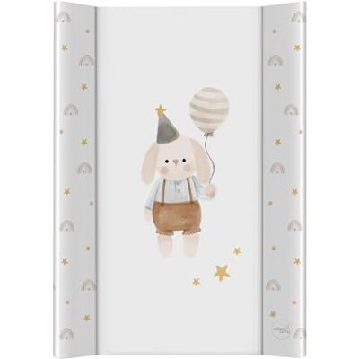 Ceba Baby ® Matelas à Langer Bebe rigide 50x70 cm 2 Coins Matelas à Langer Lavable pour Filles et Garçons Certifié Öko-Tex lapin d'anniversaire 70x50 cm Ceba Baby ® Matelas à Langer Bebe rigide 50x70 cm 2 Coins Matelas à Langer Lavable pour Filles et Garçons Certifié Öko-Tex lapin d'anniversaire 70x50 cm