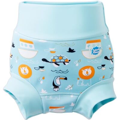 Splash About Happy Nappy Couche de Natation, Noah's Ark, 3-6 Mois Splash About Happy Nappy Couche de Natation, Noah's Ark, 3-6 Mois