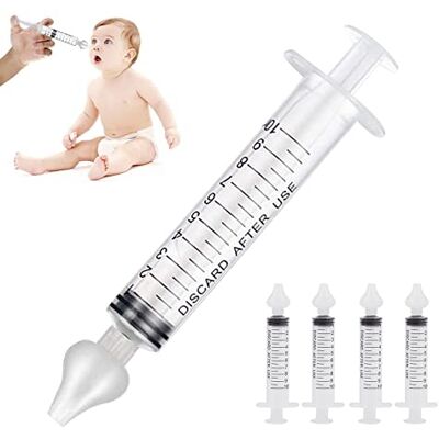 ZEACCT Aspirateur Nasal Serigne Irrigante pour Nouveau-nés avec Pulvérisateur Tout-Net Nettoyant Nez en Silicone ZEACCT Aspirateur Nasal Serigne Irrigante pour Nouveau-nés avec Pulvérisateur Tout-Net Nettoyant Nez en Silicone