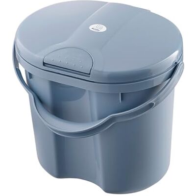 Rotho Babydesign Top Poubelle à couches recyclée Anti-odeur Sans boîte de recharge Bleu Rotho Babydesign Top Poubelle à couches recyclée Anti-odeur Sans boîte de recharge Bleu