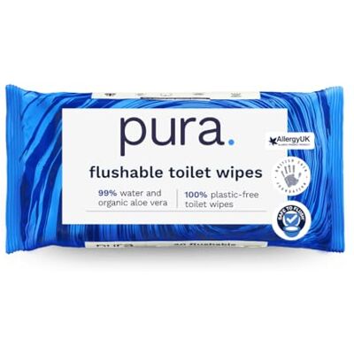 Aloe Pura - Pura - 40 Lingettes - Jetables - Humides Aloe Pura - Pura - 40 Lingettes - Jetables - Humides