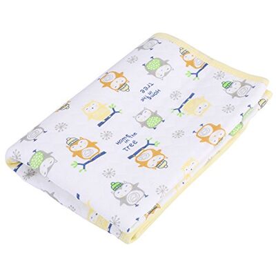 Zerodis Coussin À Langer, Portable, Pour Bébé, Imperméable, En Coton Lié À La Santé, Emballage Jaune, Taille M Zerodis Coussin À Langer, Portable, Pour Bébé, Imperméable, En Coton Lié À La Santé, Emballage Jaune, Taille M