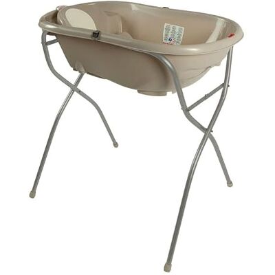 OKBABY Support pliant en métal Support pour baignoire, compatible avec Onda et Onda Evolution avec tuyau d'évacuation OKBABY Support pliant en métal Support pour baignoire, compatible avec Onda et Onda Evolution avec tuyau d'évacuation