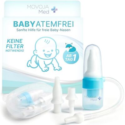 Movoja MED Mouche Bebe Manuel Incl. Embouts supplémentaires & Sans filtre Silicone médical Mouche Bébé Sans Filtre I Mouche-bébé Aspirateur Nasal Bebe Aspirateur Nez Lavable Nezpirateur Aspire Movoja MED Mouche Bebe Manuel Incl. Embouts supplémentaires & Sans filtre Silicone médical Mouche Bébé Sans Filtre I Mouche-bébé Aspirateur Nasal Bebe Aspirateur Nez Lavable Nezpirateur Aspire