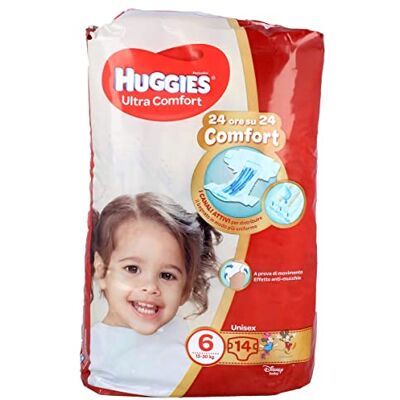HUGGIES Ultra Confort Lot de 14 bases 15 – 30 kg HUGGIES Ultra Confort Lot de 14 bases 15 – 30 kg