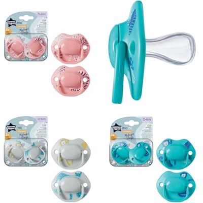 Tommee Tippee . Modèle TT Fashion SOOTHERS 0-6M X2 Tommee Tippee . Modèle TT Fashion SOOTHERS 0-6M X2