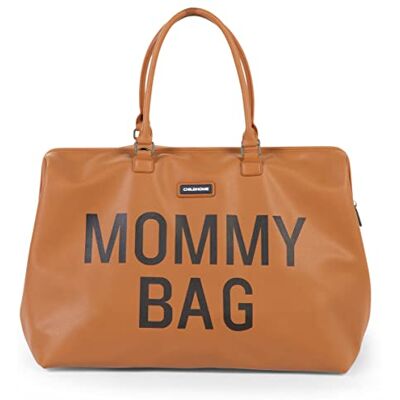 Childhome , Mommy Bag, Sac à Langer, Maternité, Sac de voyage, Grande Contenance, Tapis à Langer, Bandoulière Ajustable, Compartimenté, Poche Isotherme, Passage pour Valise, Simili Cuir Brun Childhome , Mommy Bag, Sac à Langer, Maternité, Sac de voyage, Grande Contenance, Tapis à Langer, Bandoulière Ajustable, Compartimenté, Poche Isotherme, Passage pour Valise, Simili Cuir Brun