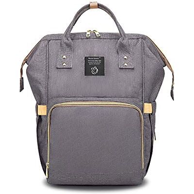 SONARIN Sac à Dos à Langer Bébé étanche,Sac à Couches, Organisateur de Sac à Dos de Voyage Multifonctions Avec Des Sacs Isolés par Bouteille,Grande Capacité, élégant,Idéal Cadeau(Gris) SONARIN Sac à Dos à Langer Bébé étanche,Sac à Couches, Organisateur de Sac à Dos de Voyage Multifonctions Avec Des Sacs Isolés par Bouteille,Grande Capacité, élégant,Idéal Cadeau(Gris)
