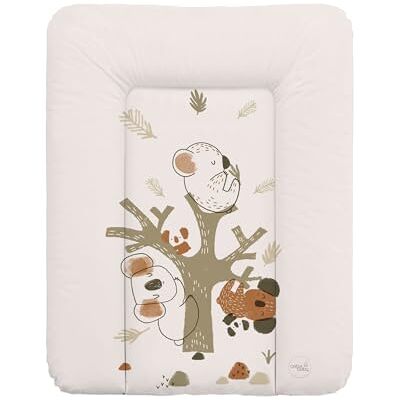 Ceba Baby ® Matelas à langer, souple, 50 x 70 cm, pour table à langer, pour garçons et filles, imperméable, lavable, certifié Öko-Tex Standard 100, fabriqué en UE, koala Ceba Baby ® Matelas à langer, souple, 50 x 70 cm, pour table à langer, pour garçons et filles, imperméable, lavable, certifié Öko-Tex Standard 100, fabriqué en UE, koala