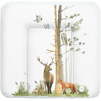 Ceba Baby ® Matelas à langer, doux, pour garçons et filles, 75 x 72 cm, imperméable et lavable, certifié Oeko-Tex® 100, fabriqué en UE, motif forêt Ceba Baby ® Matelas à langer, doux, pour garçons et filles, 75 x 72 cm, imperméable et lavable, certifié Oeko-Tex® 100, fabriqué en UE, motif forêt