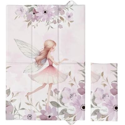 Ceba Baby Meadow Fairy Matelas à langer, pliable, 40 x 60 cm, pour les voyages, basique Ceba Baby Meadow Fairy Matelas à langer, pliable, 40 x 60 cm, pour les voyages, basique
