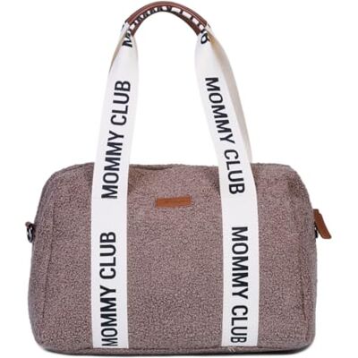 Childhome , Sac A Langer Bebe, Mommy Bag, Matelas a langer bebe Inclus, Nombreux Rangements, Attaches poussette, Bandoulière, Cuir Vegan, 22L, Mommy Club Signature, Teddy Brun Childhome , Sac A Langer Bebe, Mommy Bag, Matelas a langer bebe Inclus, Nombreux Rangements, Attaches poussette, Bandoulière, Cuir Vegan, 22L, Mommy Club Signature, Teddy Brun