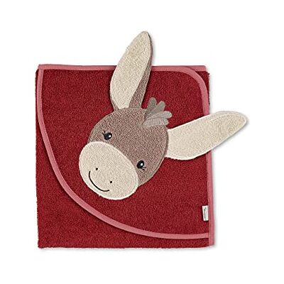 Sterntaler Emmily Serviette de bain à capuche avec oreille 80 x 80 cm Sterntaler Emmily Serviette de bain à capuche avec oreille 80 x 80 cm