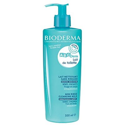 Bioderma Abcderm Lait De Toilette Sans Rinçage 500 Ml Santé et soins personnels Bioderma Abcderm Lait De Toilette Sans Rinçage 500 Ml Santé et soins personnels